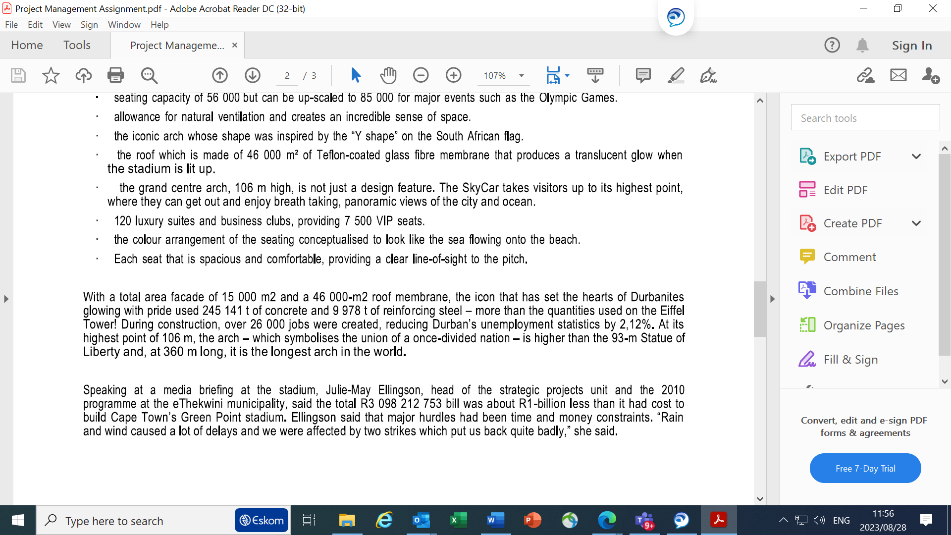 Management Assignment.pdf - Adobe Acrobat Reader DC (32-bit) File Edit View Sign