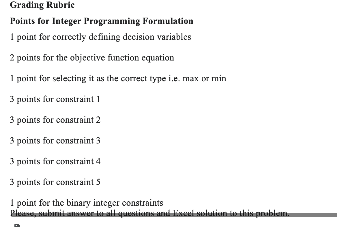 to invest in the upcoming quarter. The firm needs to decide how