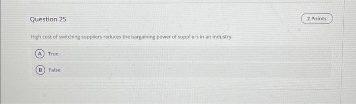 False If some elements were part of the original strategy, but had