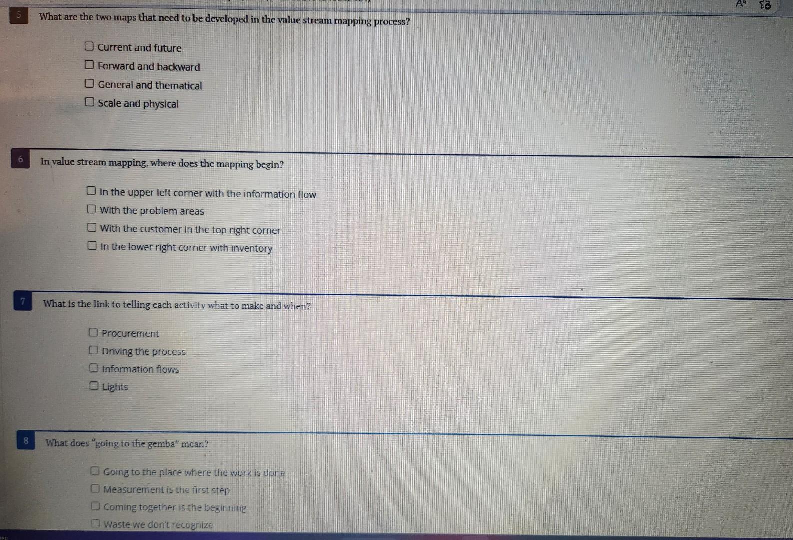  What are the two maps that need to be developed in