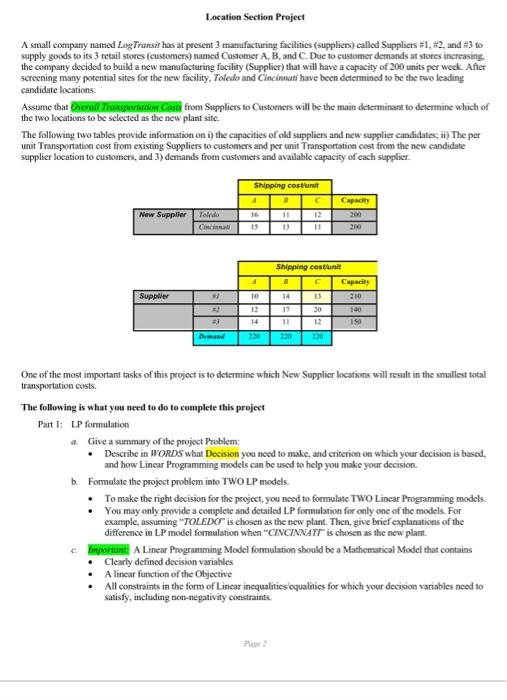 can someone please do part two??? Its excel but can you upload