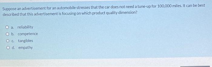 customers call the company to place an order for merchandise. Bill is