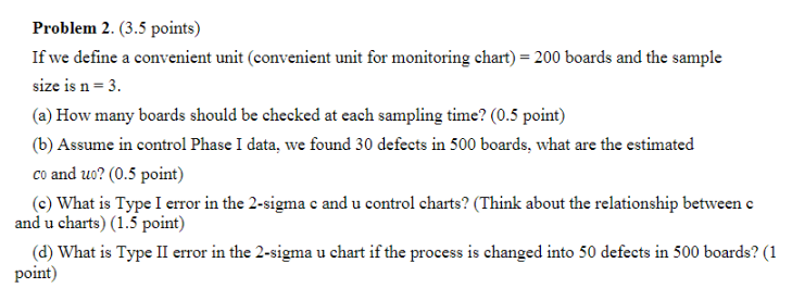  Problem 2. (3.5 points) If we define a convenient unit (convenient