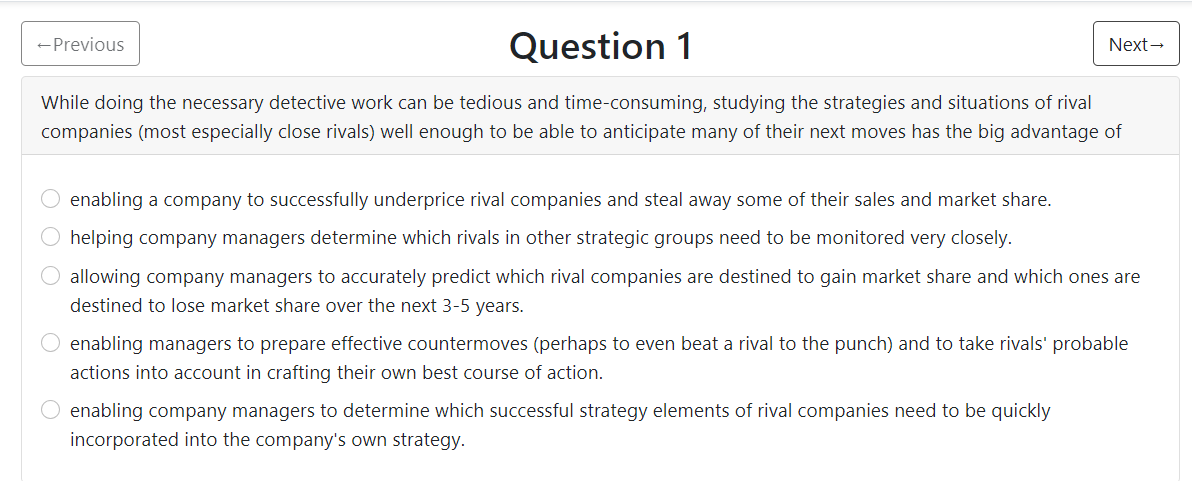  larr Previous Question 1 Next While doing the necessary detective work