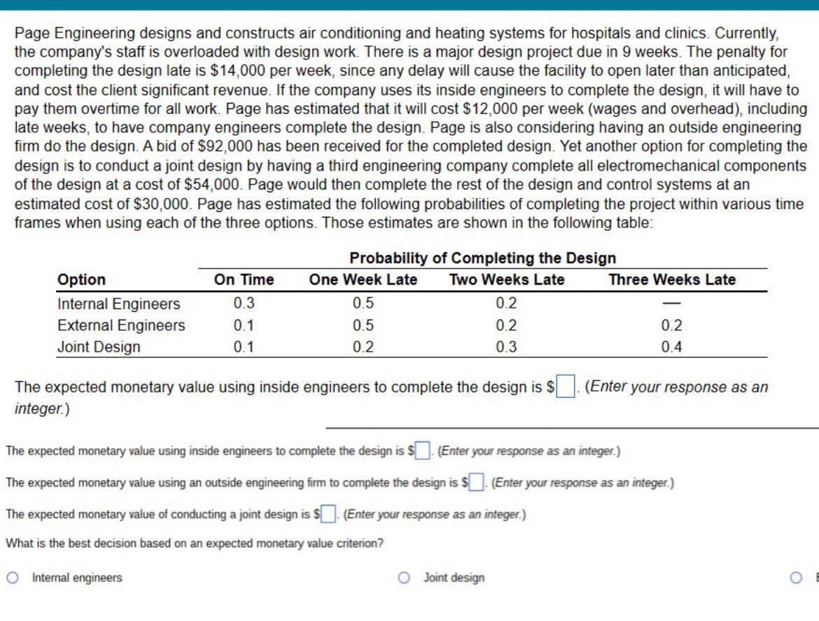 Page Engineering designs and constructs air conditioning and heating systems for