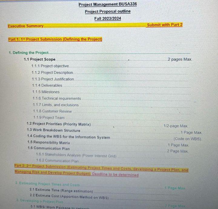  3.1 WBS/ Work Package to network ..3.2 Develop your project network