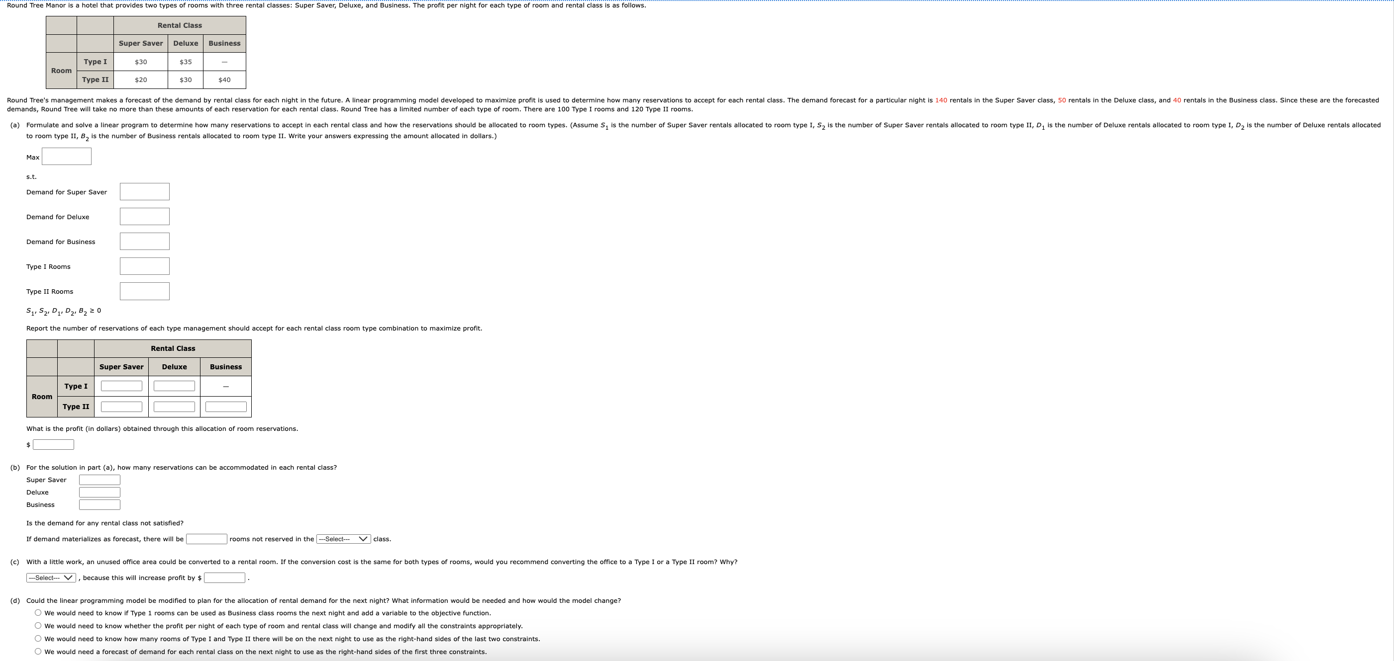  Round Tree Manor is a hotel that provides two types of