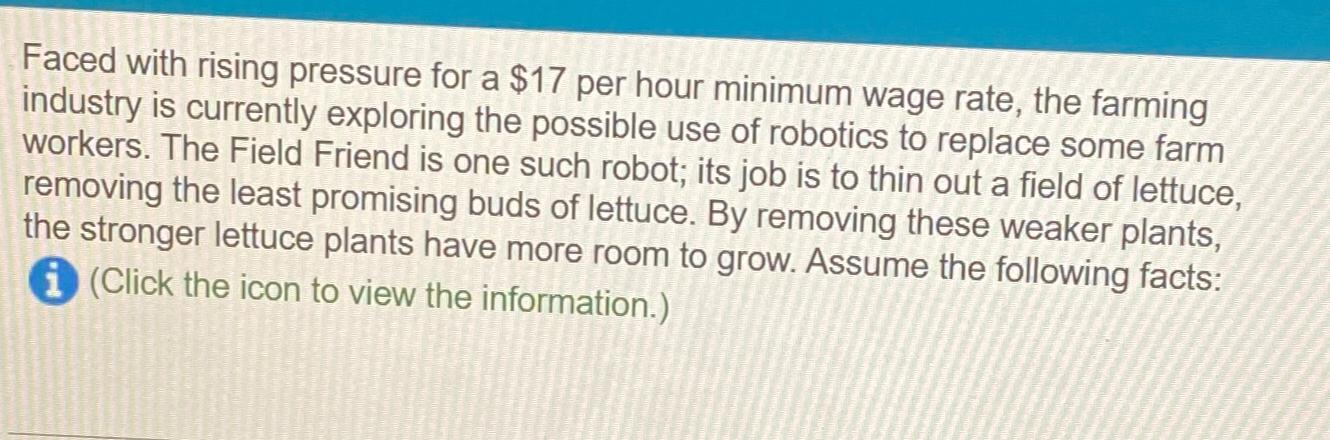  Faced with rising pressure for a $17 per hour minimum wage