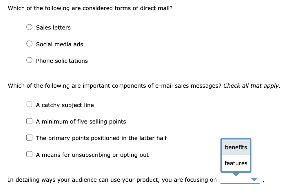 This is 1 question with subquestions. Please answer each one correctly