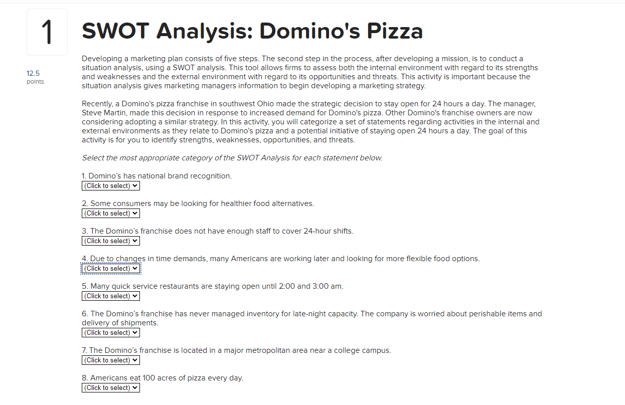 Developing a marketing plan consists of five steps. The second step