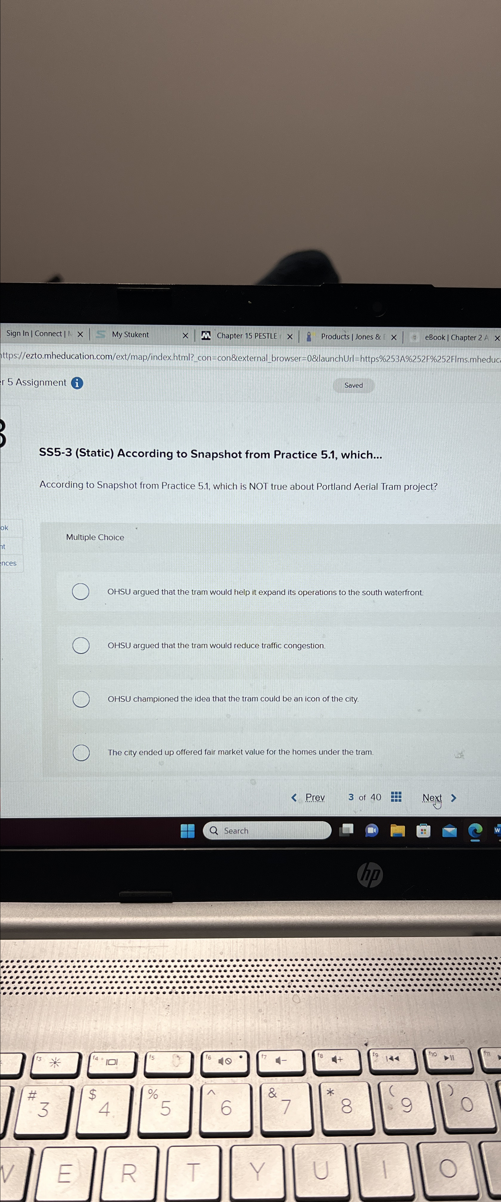  SS5-3(Static) According to Snapshot from Practice 5.1, which... According to Snapshot