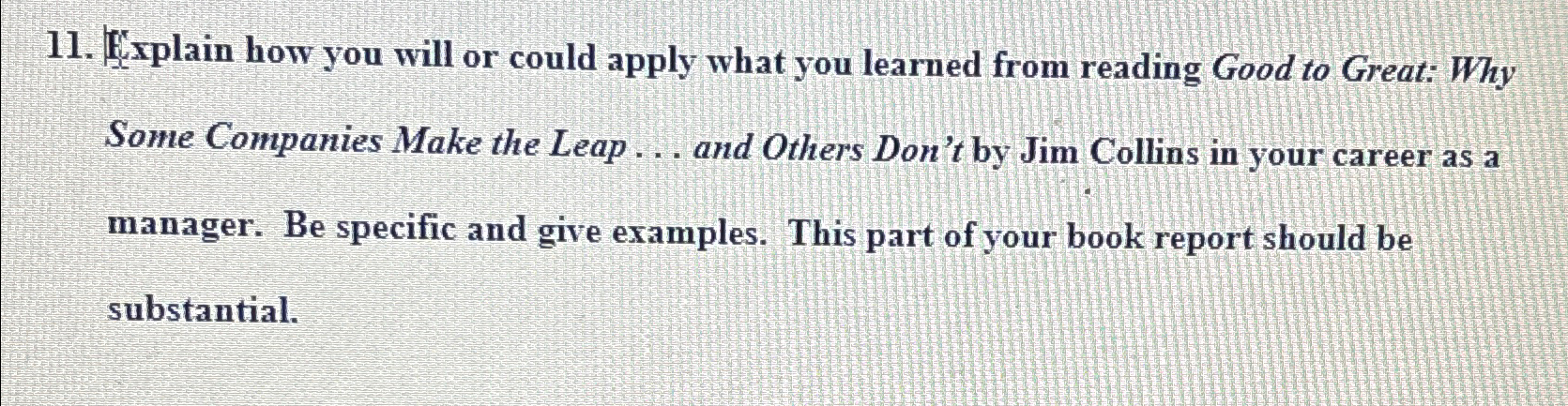  Ixxplain how you will or could apply what you learned from