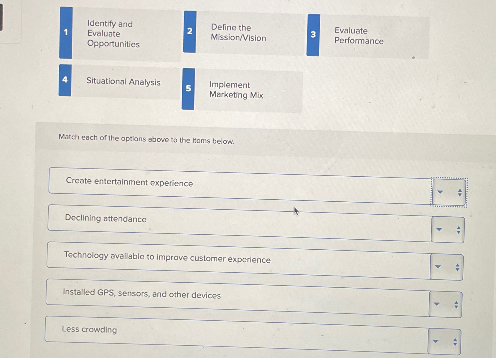  Strategic marketing planning is a three-phase process that includes five steps