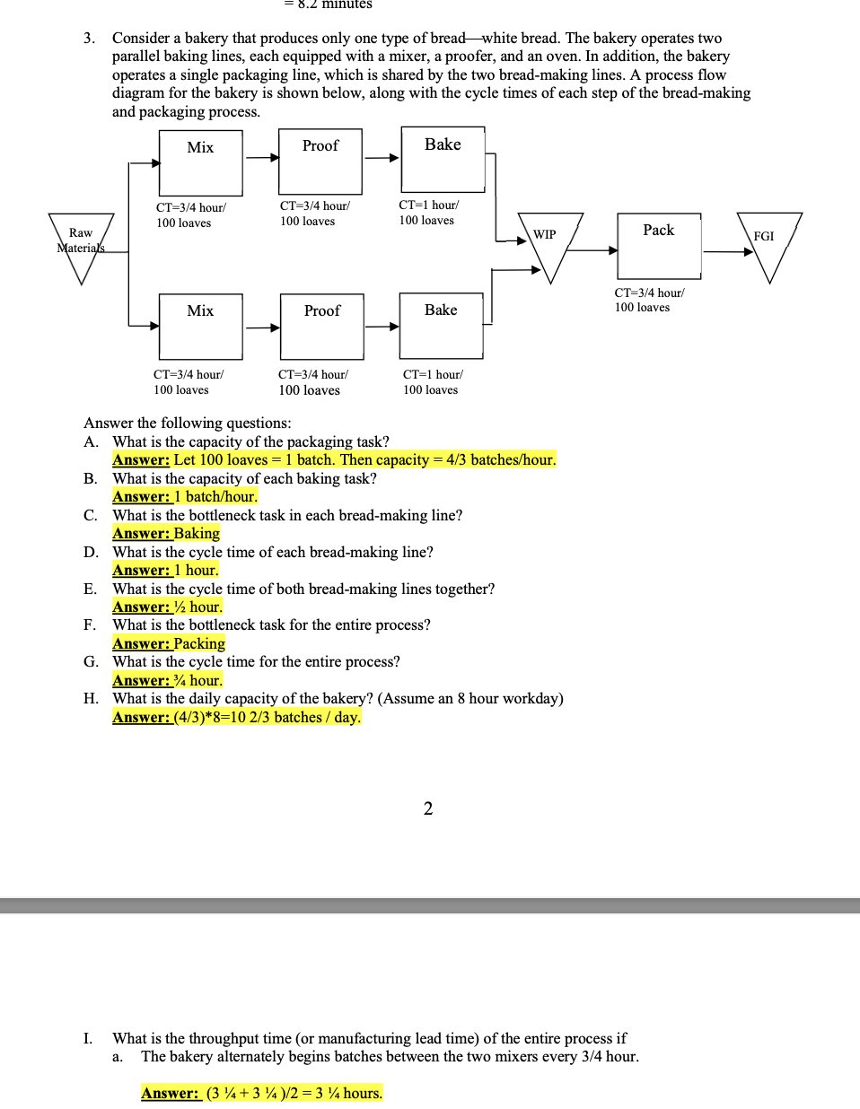  Can you explain how he got these answers? 