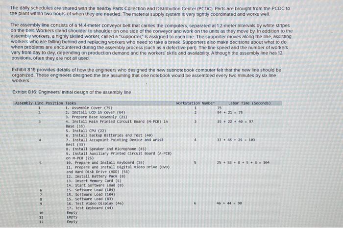 engineering section manager is examining the prototype assembly process sheet (shown in