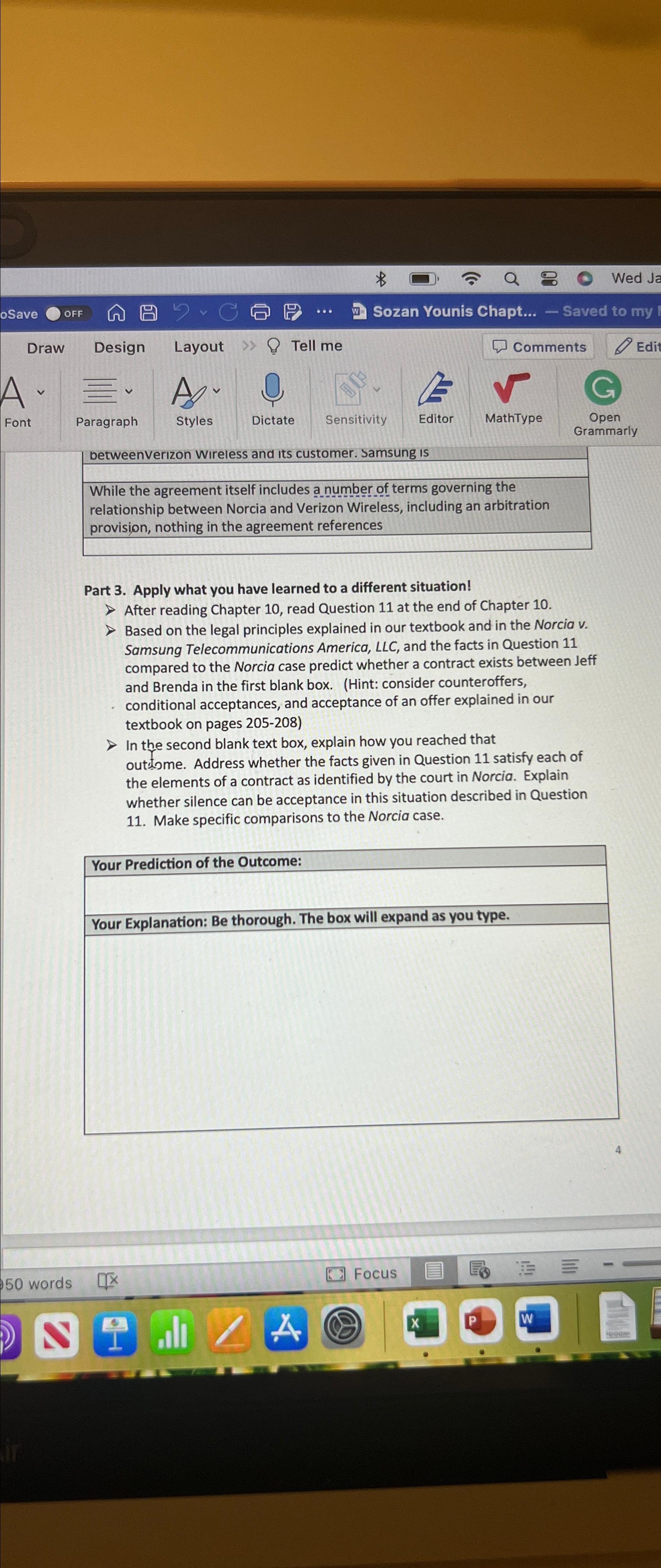  While the agreement itself includes a number of terms governing the