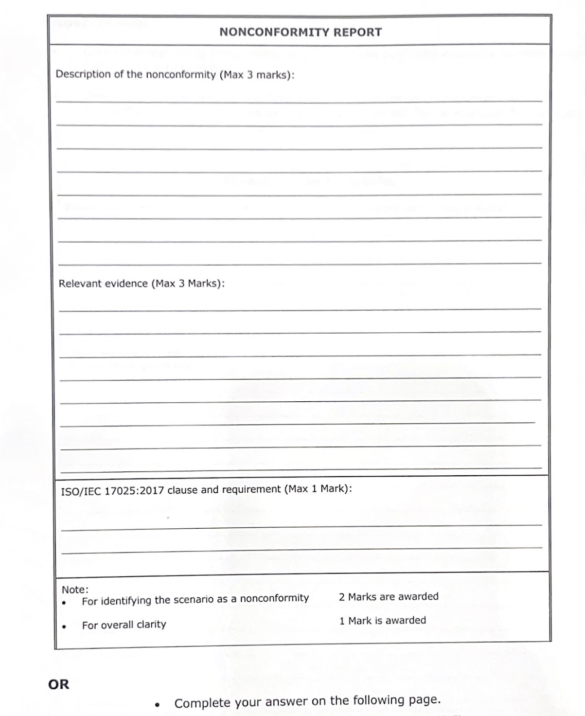 to the wall above the bench where the sample preparation is done.