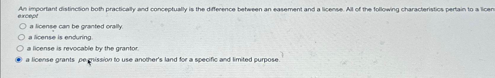  An important distinction both practically and conceptually is the difference between