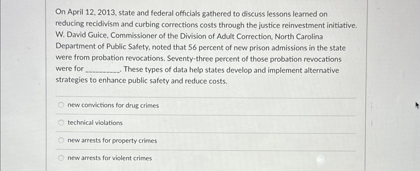  On April 12,2013, state and federal officials gathered to discuss lessons