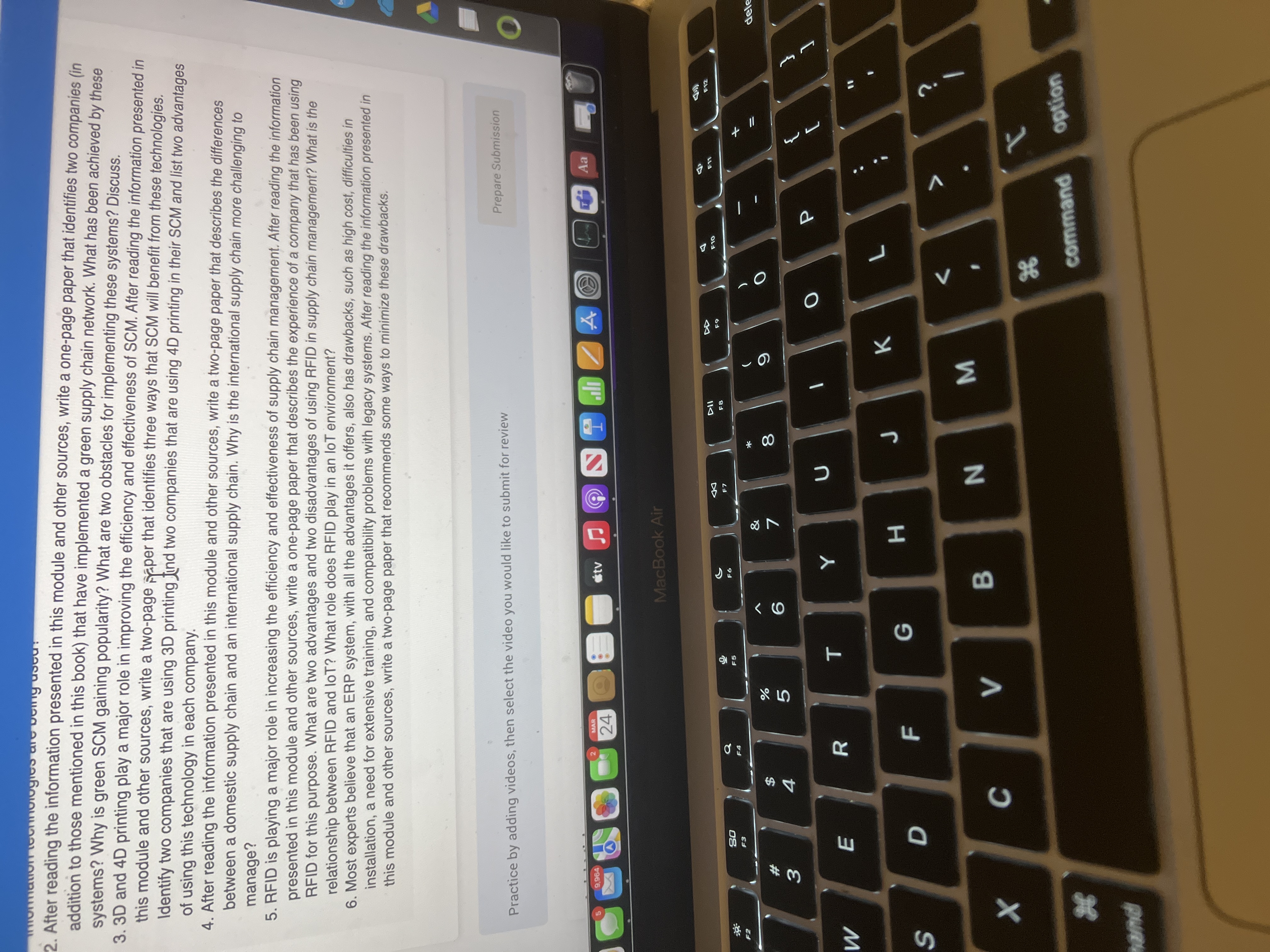  After reading the information presented in this module and other sources,