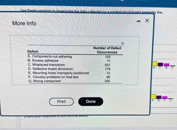  how to solve problem (b)?? More Info Use Pareto analysis to