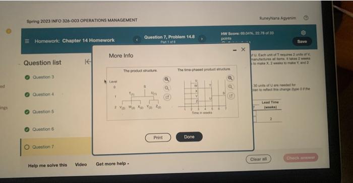 Each unit of S requires 1 unit of T and 1 unit