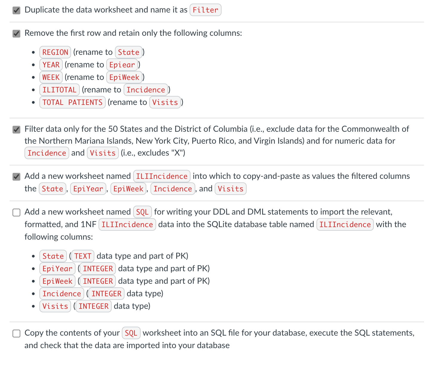 file containing the CSV data file from the CDC Flu Portal Dashboard