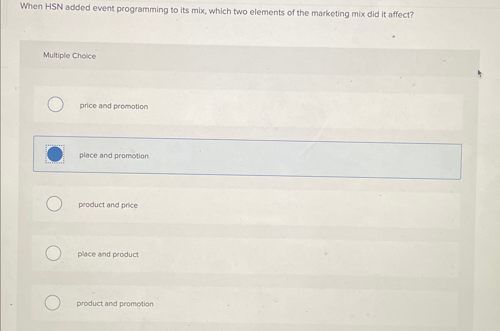  When HSN added event programming to its mix, which two elements