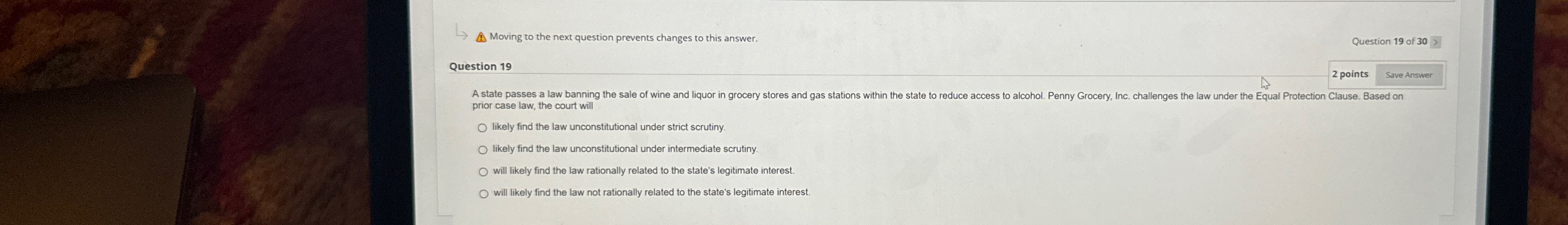  A Moving to the next question prevents changes to this answer.