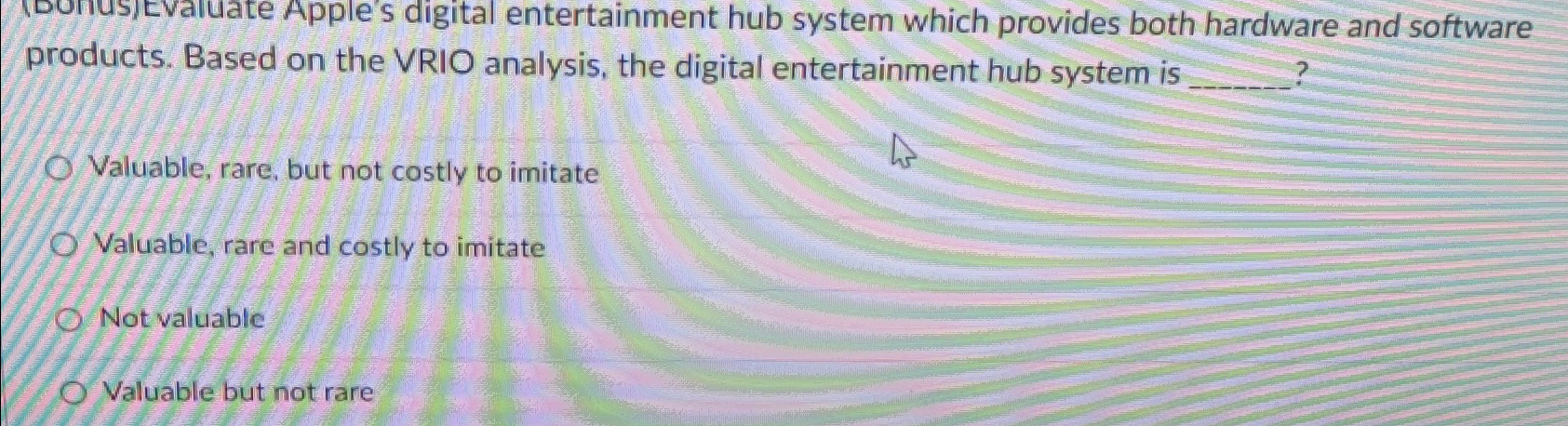  (Domus)Evaluate Apple's digital entertainment hub system which provides both hardware and