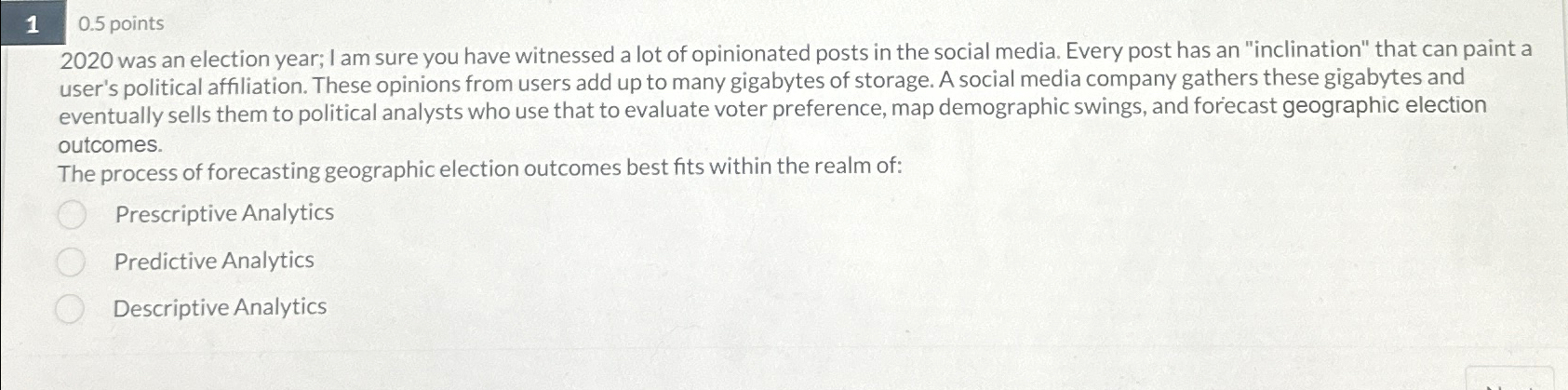  10.5 points 2020 was an election year; I am sure you
