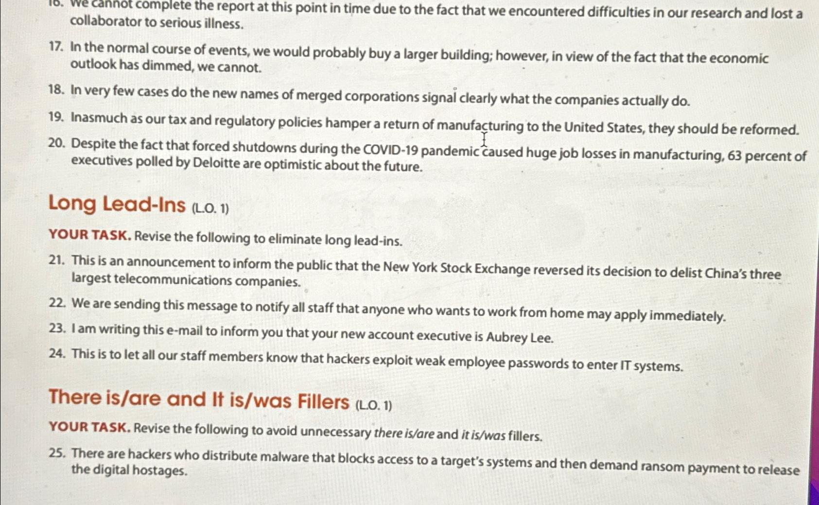  We cannot complete the report at this point in time due