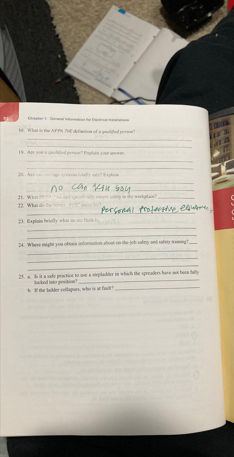  32 Chapter 1 General Information for Electrical Installations 18. What is