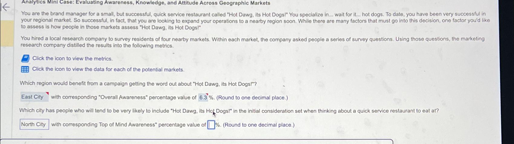  Analytics Mini Case: Evaluating Awareness, Knowledge, and Attitude Across Geographic Markets