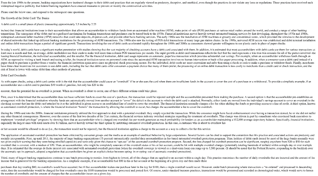  Answer these questions from the article above ETHICS QUESTIONS- 1. Who