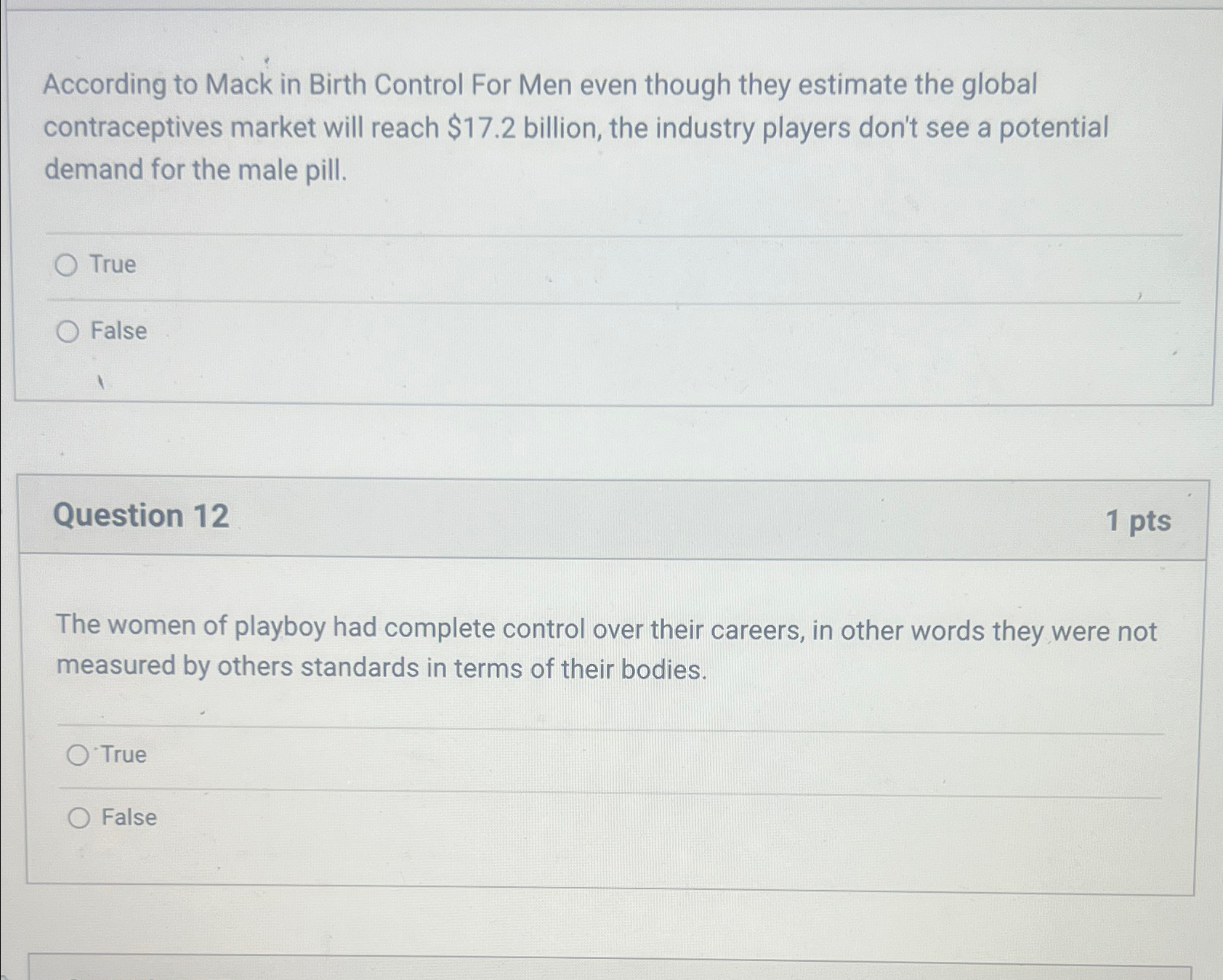  According to Mack in Birth Control For Men even though they