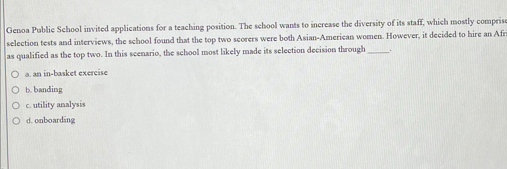  Genoa Public School invited applications for a teaching position. The school