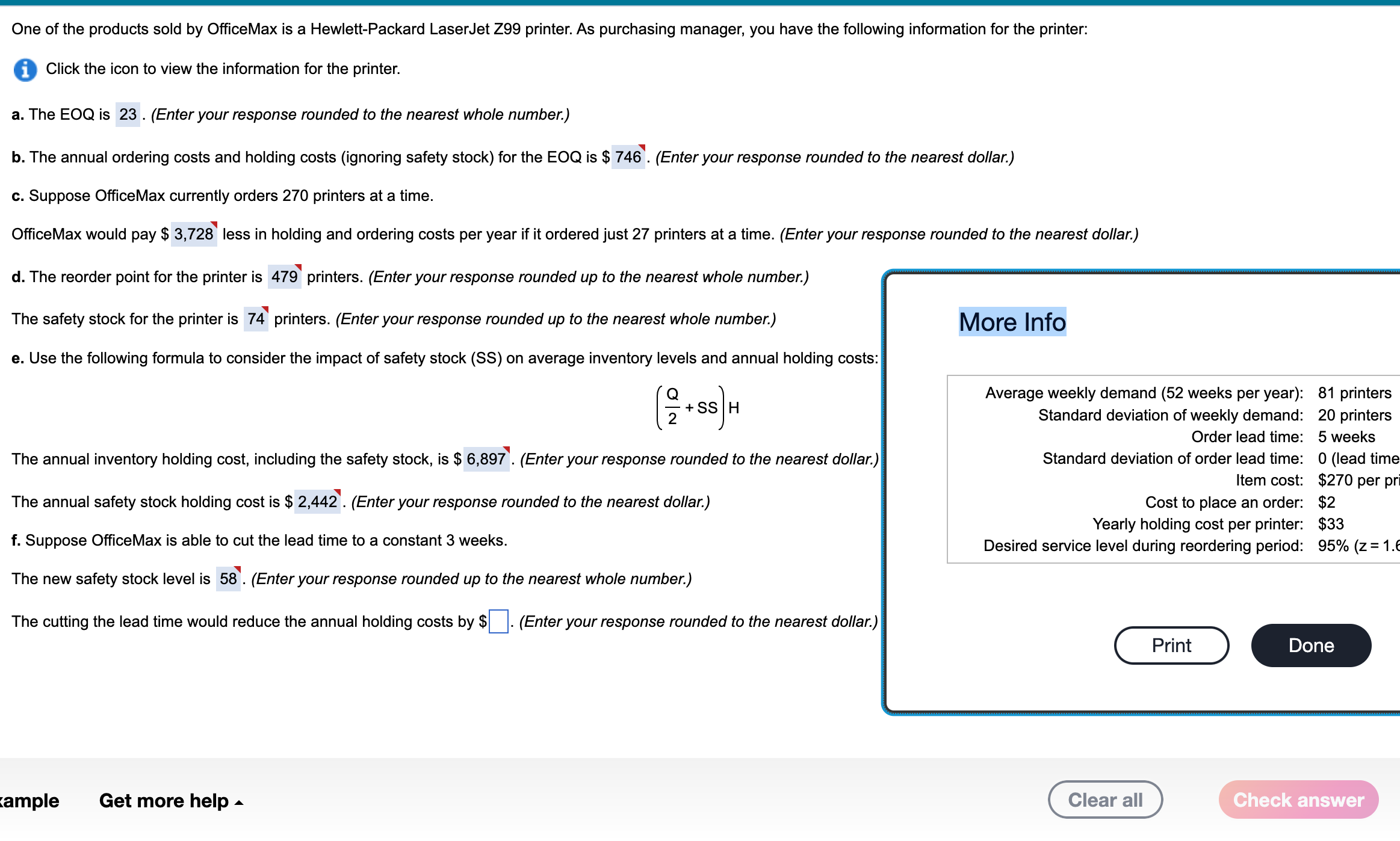  Can you help me with the work for this question? I
