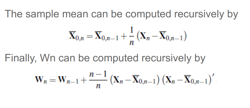 have been collected for phase II monitoring of a production process. These