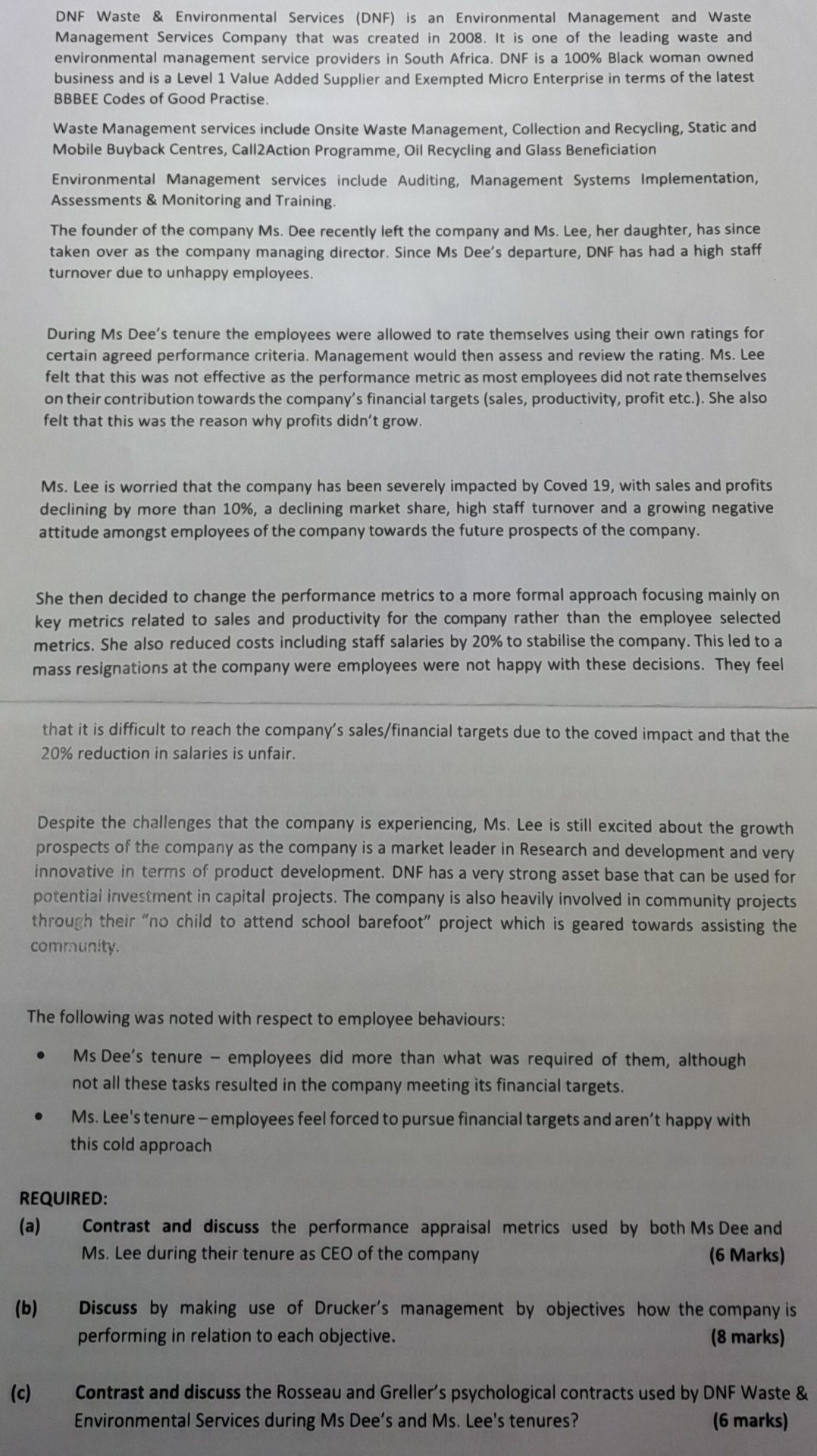  DNF Waste & Environmental Services (DNF) is an Environmental Management and