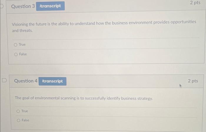 hospitality managers respond to the external environment and make strategic choices to