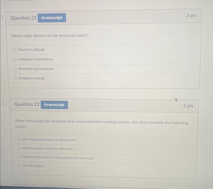 the price of a product less transparent to the consumers. True False