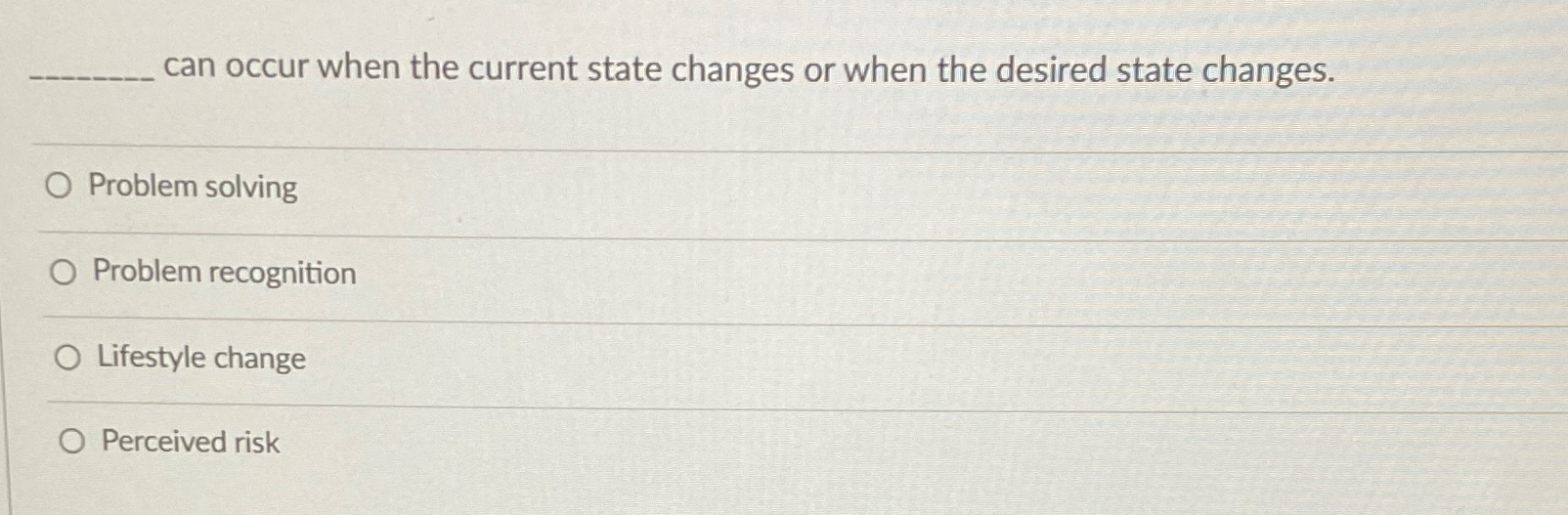  can occur when the current state changes or when the desired