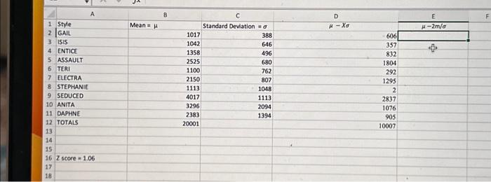 please show work for last column 