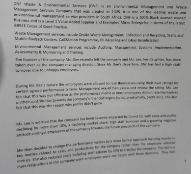  DNF Waste & Environmental Services |DNF} is an Environmental Management and