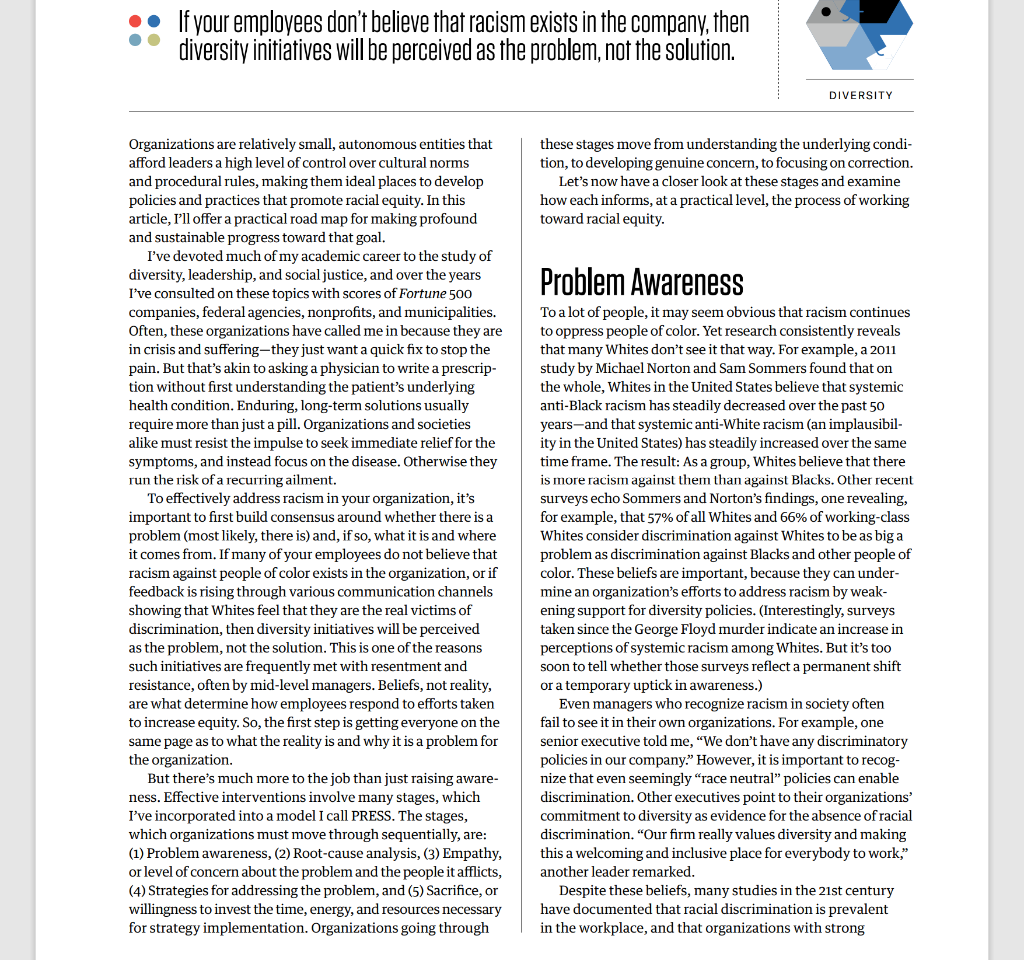 1. Discuss, in your own words, each of the 5 stages in