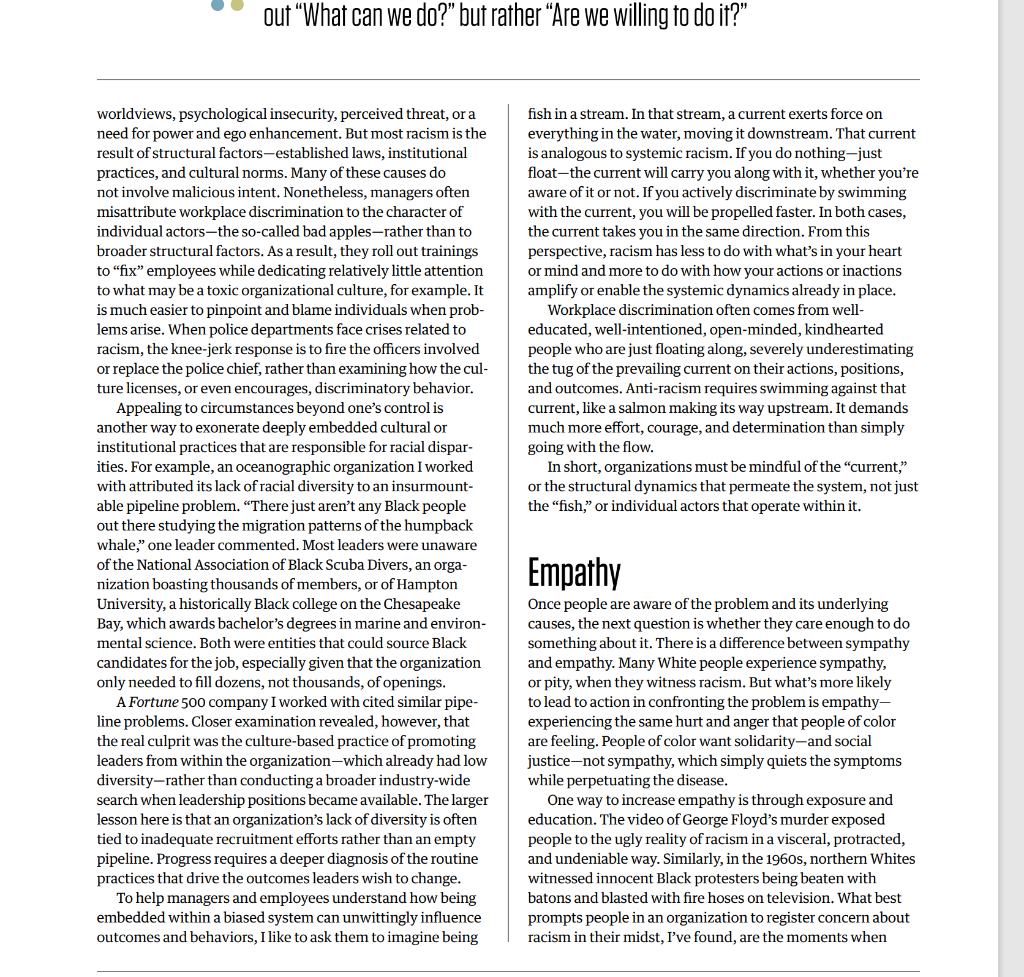 each stage? 3. Were you surprised by anything you read in this