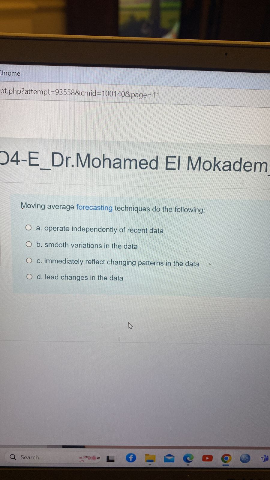  Which is not a true assumption in the EOQ model? a.