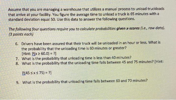 please show graph and steps for 6-9 so I can learn how