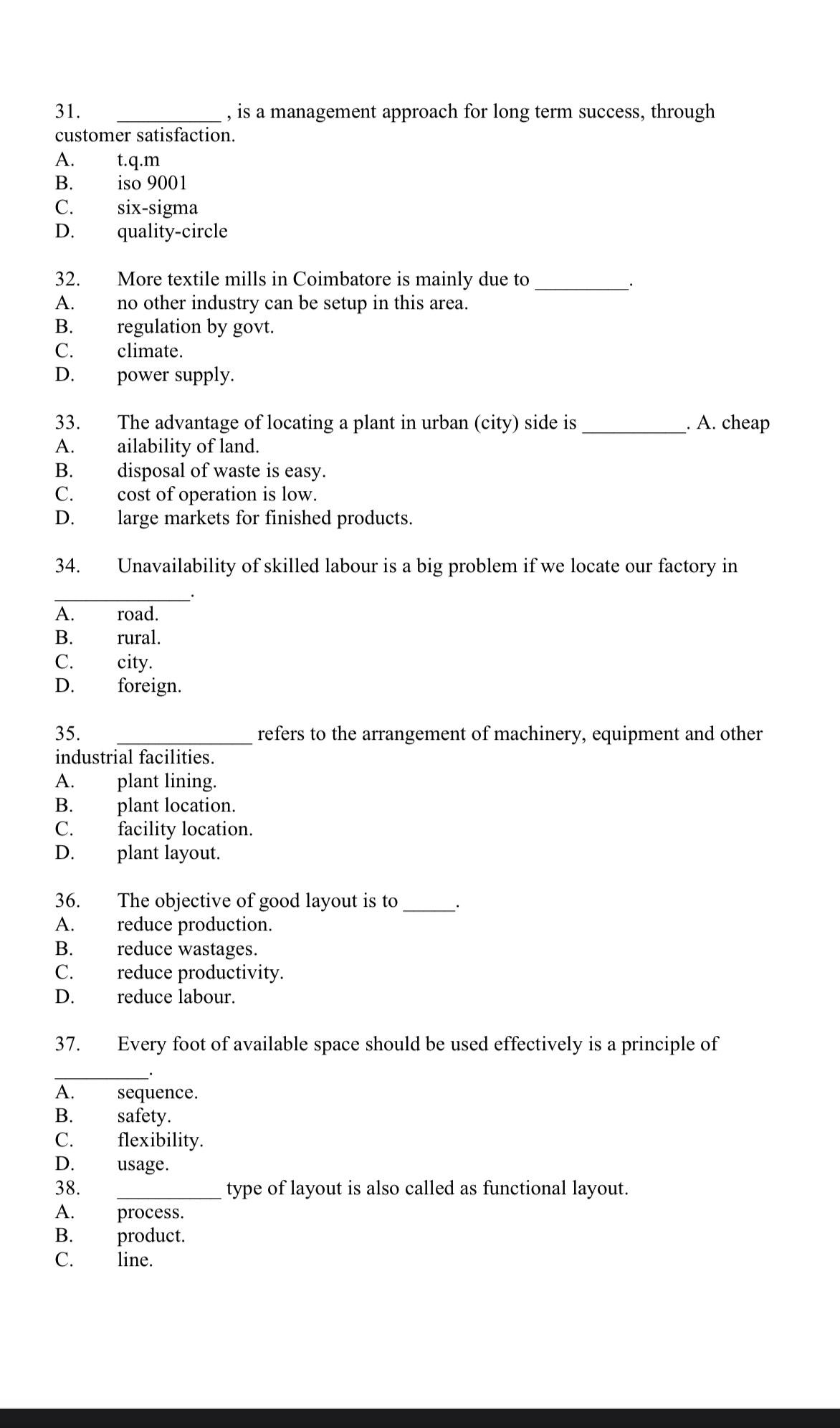  , is a management approach for long term success, through customer